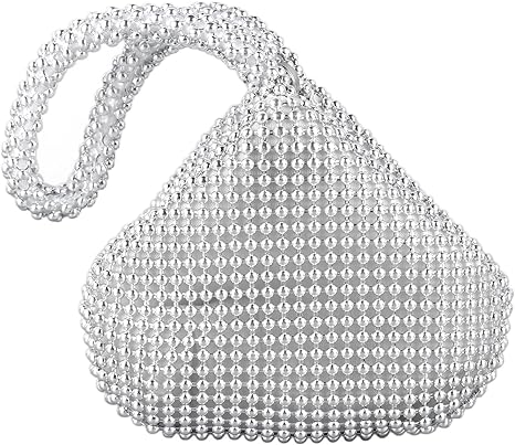 Bolsas De Festa Prateada Clutch  | tuum.com.br