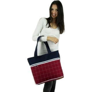 Bolsa Feminina Linha Silver 29970 Bordo Marinho Bra | tuum.com.br